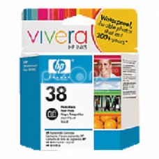 Cartus cerneala HP  38 Photo Black Pigment Ink Cartridge with Vivera Ink - C9413A